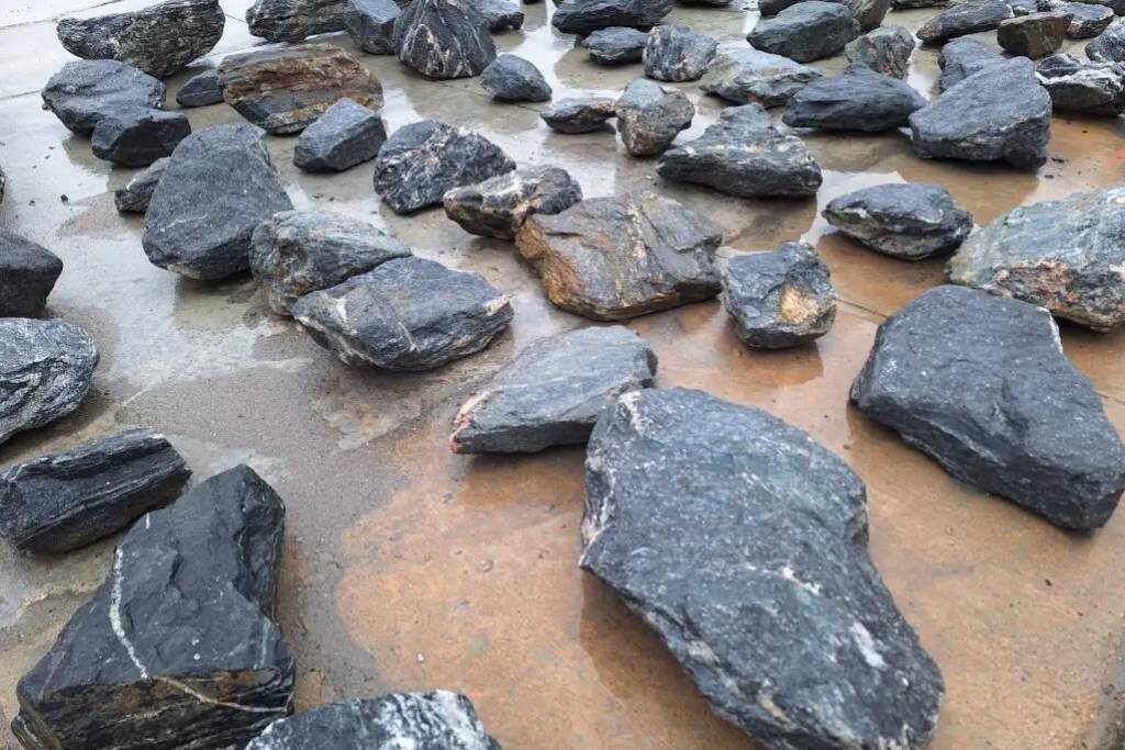 Black Granite Boulders