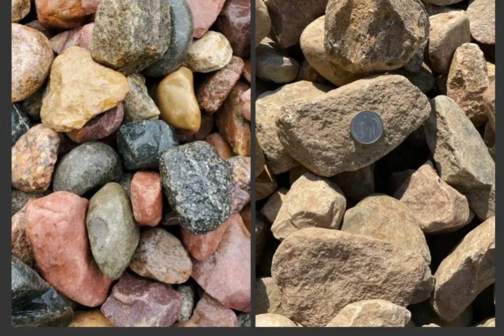 Oversize River Rock 3" - 5"
