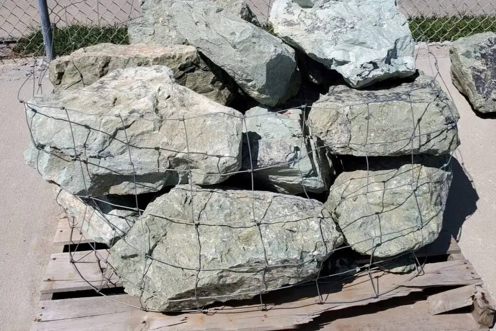 Misty Green Boulders